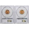 Image 2 : Lot of (2)1952-S Lincoln Wheat Cent Coins PCGS MS66RD