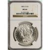 Image 1 : 1883-O $1 Morgan Silver Dollar Coin NGC MS64