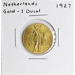 1927 Netherlands Ducat Gold Coin