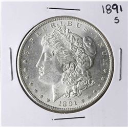 1891-S $1 Morgan Silver Dollar Coin
