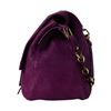 Image 4 : Fendi Glitter Mamma Magenta Suede Shoulder Bag