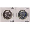 Image 1 : Lot of 1961-1962 Franklin Half Dollar Proof Coins