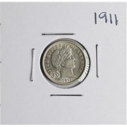 1911 Barber Dime Coin