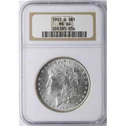 1901-O $1 Morgan Silver Dollar Coin NGC MS64