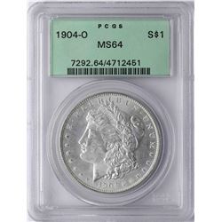 1904-O $1 Morgan Silver Dollar Coin PCGS MS64