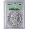 Image 1 : 1904-O $1 Morgan Silver Dollar Coin PCGS MS64