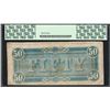 Image 2 : 1864 $50 Confederate States of America Note T-66 PCGS Extremely Fine 40
