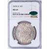 Image 1 : 1878-CC $1 Morgan Silver Dollar Coin NGC MS64 CAC