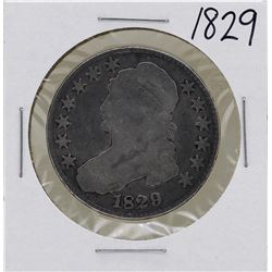 1829 Capped Bust Half Dollar Coin