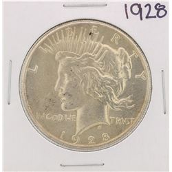 1928 $1 Peace Silver Dollar Coin