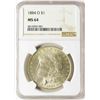 Image 1 : 1884-O $1 Morgan Silver Dollar Coin NGC MS64