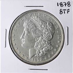 1878 8TF $1 Morgan Silver Dollar Coin