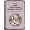 Image 1 : 1962-D Franklin Half Dollar Coin NGC MS64FBL