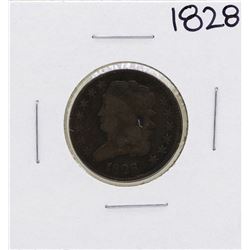 1828 Draped Bust Half Cent Coin