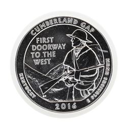 2016 5oz Silver ATB Cumberland Gap Kentucky Silver Coin