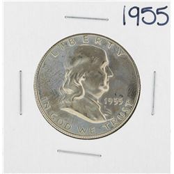 1955 Franklin Half Dollar Silver Proof Coin