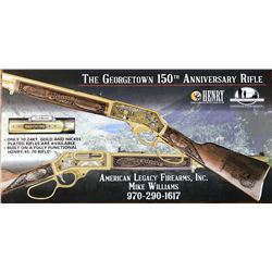 Georgetown 150th Anniversary .45-70 Rifle Artist Proof- * LATE ITEM CHANGE