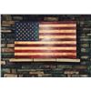 Image 1 : Wooden USA Flag