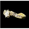 Image 1 : 0.50 ctw Diamond Ring - 14KT Yellow Gold