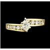 Image 2 : 0.50 ctw Diamond Ring - 14KT Yellow Gold