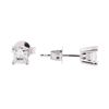 Image 2 : 0.45 ctw Diamond Stud Earrings - 10KT White Gold
