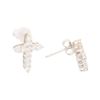 Image 2 : 0.8 ctw Diamond Earrings - 14KT White Gold
