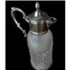 Image 1 : Late 19thc Diamond Pressed Glass Pitcher