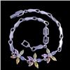 Image 3 : Multi-colored Spring Flower Bracelet