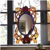 Image 3 : ï¿½LOREï¿½ Floral Window Panel Mirror 11"x19"