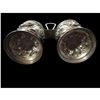 Image 4 : 19thc Sterling Embossed Roses Double Salt Cellar