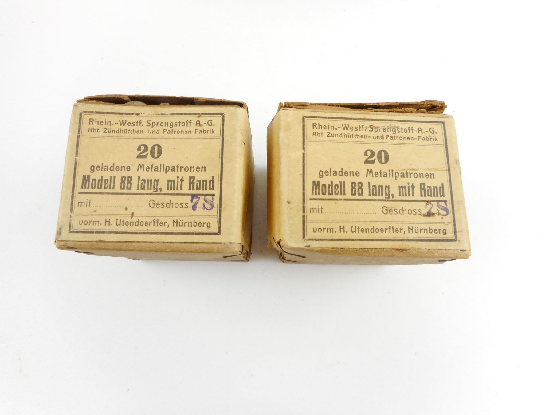 Modell Lang Mit Rand Ammo