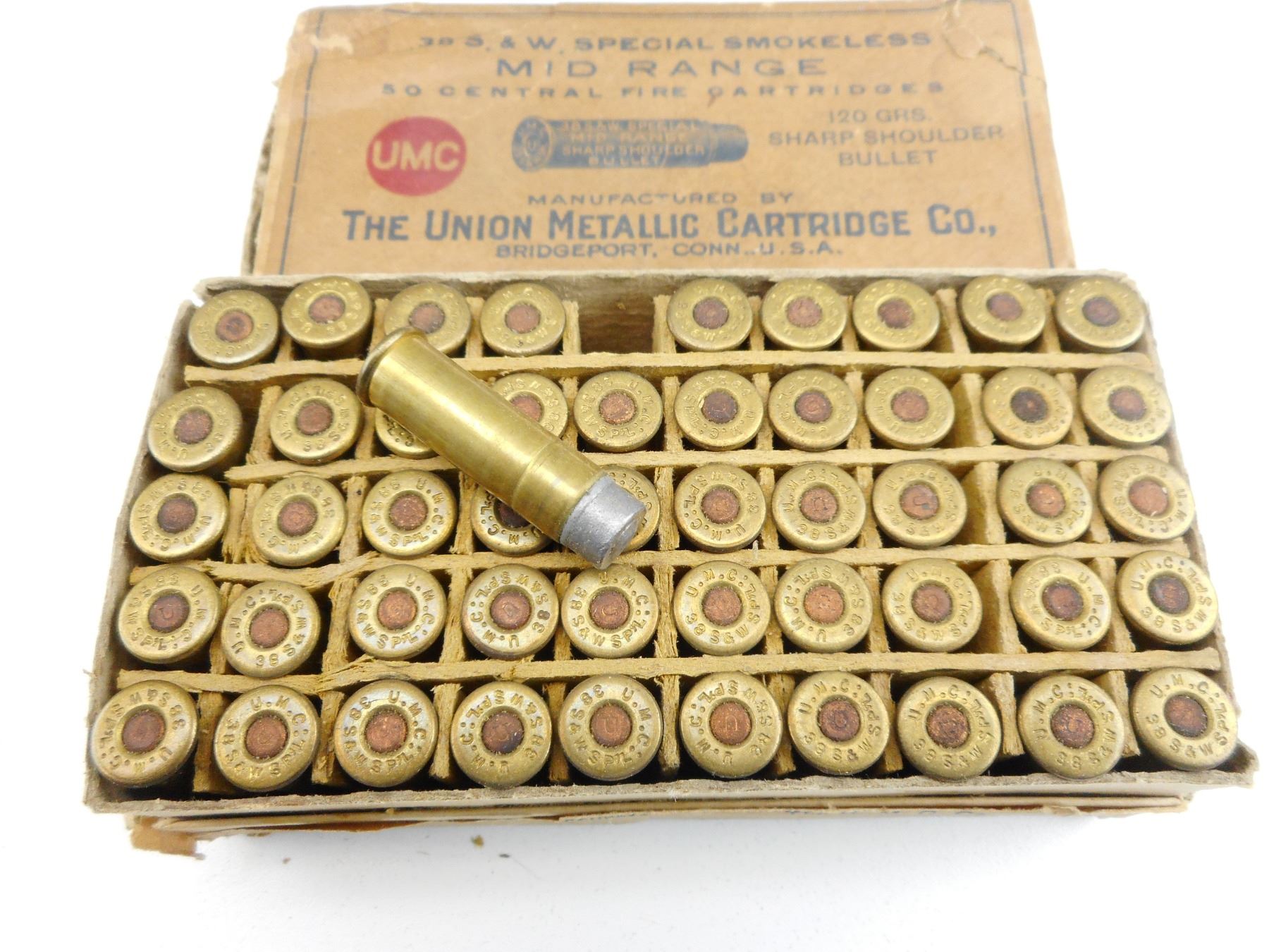 .38 S & W SPECIAL BY UMC AMMO