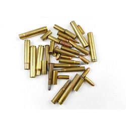 ASSORTED AMMO AND BRASS