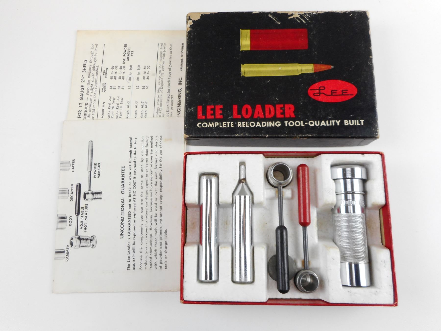 LEE LOADER FOR 12 GA. SHOTGUN
