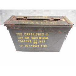 METAL AMMO TIN