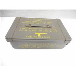 METAL AMMO TIN