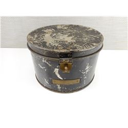 WWII RCN HAT BOX METAL ROUND TIN