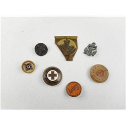 ASSORTED GERMAN MILITARY PINS
