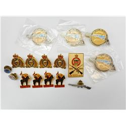 ASSORTED RCMP & LCA PINS