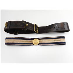 ASSORTED MILITARY BELTS