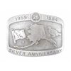 Image 1 : ALASKIAN 1950-1984 SILVER ANNIVERSARY BUCKLE