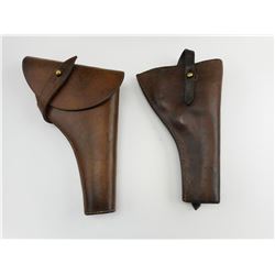 WWI/II ERA LEATHER HOLSTERS