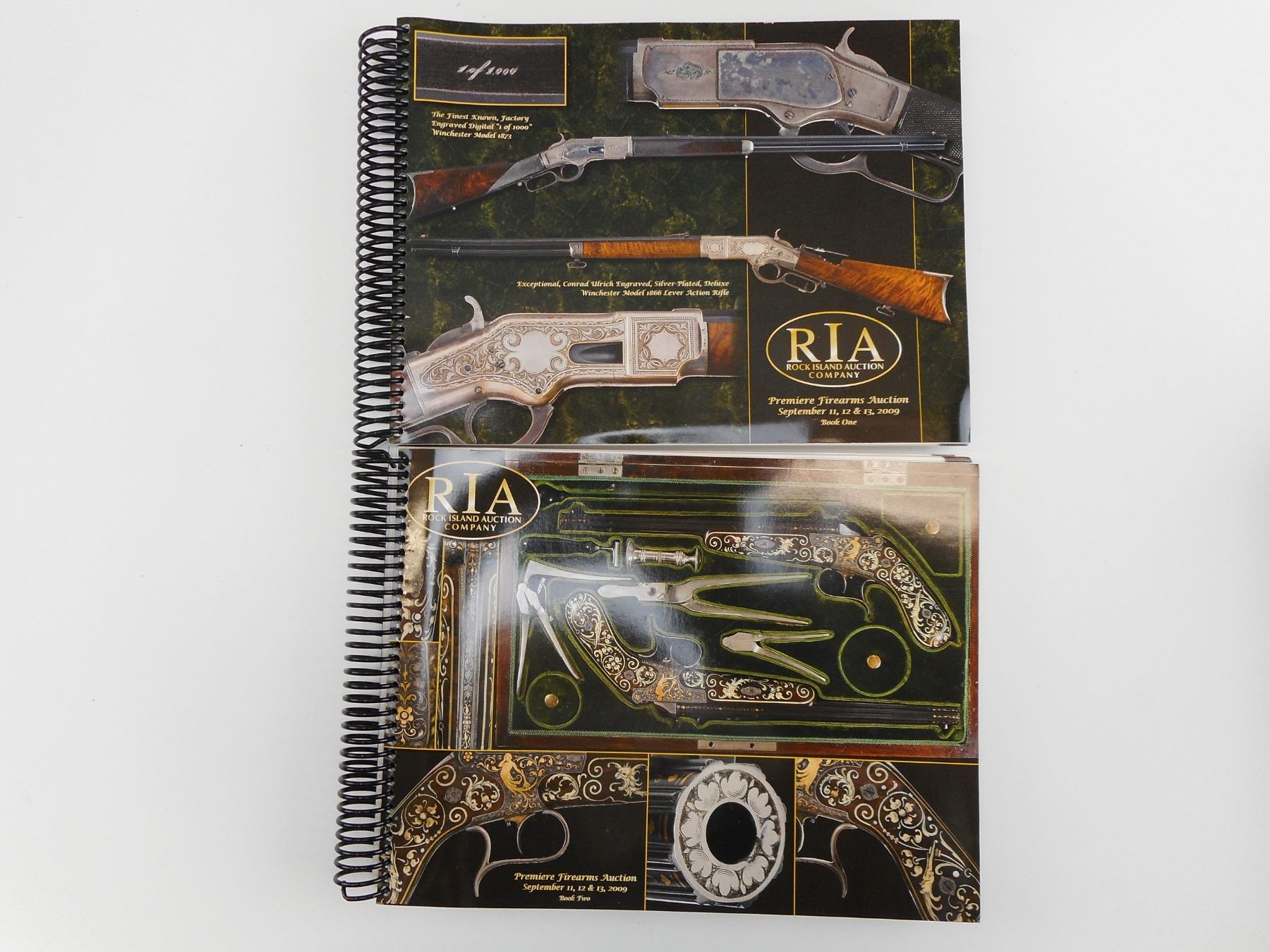 ROCK ISLAND AUCTION COMPANY SEPT 2009 CATALOGS