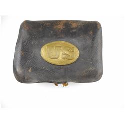 US CIVIL WAR ERA CARTRIDGE BOX