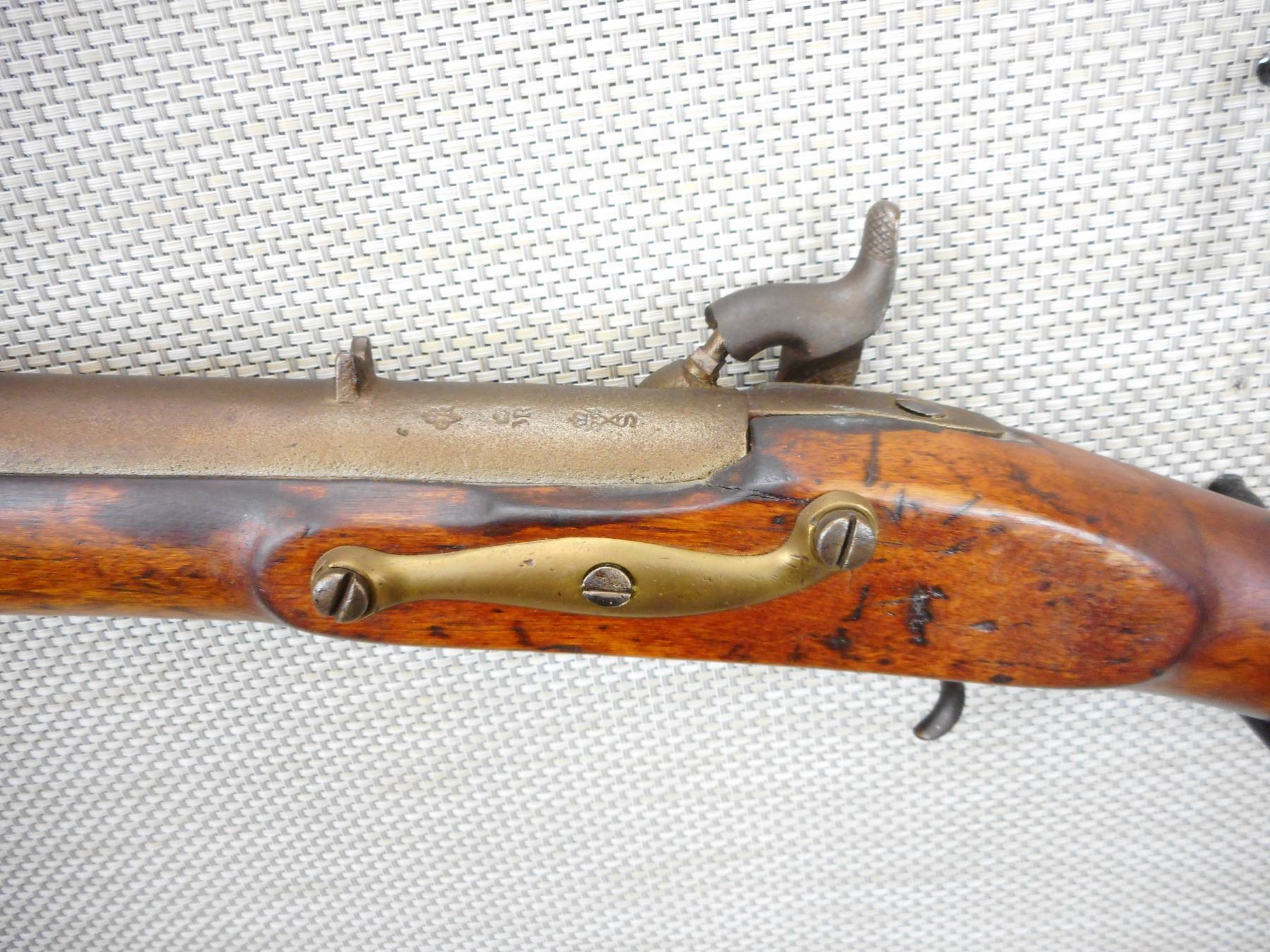 BRITISH SERVICE , MODEL: PATTERN 1842 MUSKET , CALIBER: 75 CAL PERC