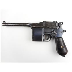 DEACTIVATED, WWI ERA, MAUSER , MODEL: C96 BROOMHANDLE SCHNELLFEUER, CALIBER: 7.63 MAUSER