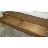 Image 8 : 2-Drawer Console Table w/Glass Sides (by Berman Falk) 61" x 14", 34" H