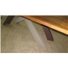 Image 8 : Long Wooden Table w/ Multi-Tone Base 99" x 39" x 30" H