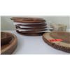 Image 8 : Misc. Wooden Plates, Small Wooden Bowls, Cheese Servers