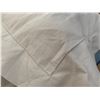Image 8 : Misc. Pillows (3 Lrg Square Pillows, 1 Standard, 1 Reading Pillow).  was used only for staging, howe